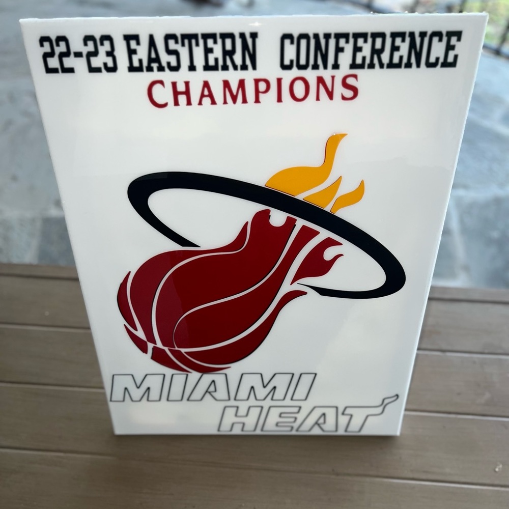 Miami Heat Canvas - Picture 4 of 4
